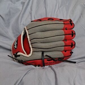 Rawlings PL10SS Baseball Glove 10" Players Series  Red LHT Red Gray